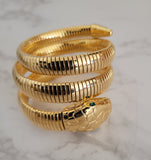 Gold plated bangle